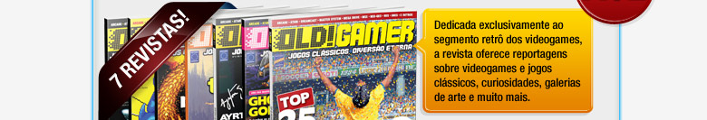 Dedicada exclusivamente ao segmento retrô dos videogames, a revista oferece reportagens sobre videogames e jogos clássicos, curiosidades, galerias de arte e muito mais.